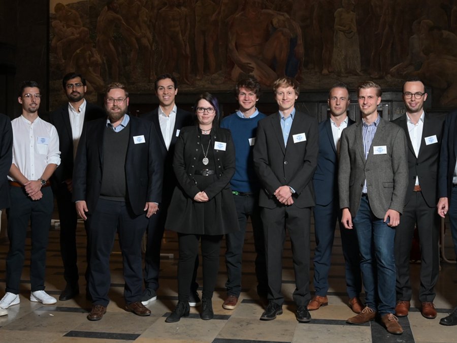 Gruppenbild der Verleihung des Quantum Futur Awards 2019