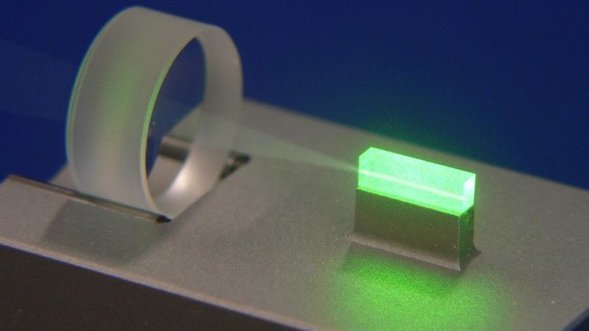 Laseraufbau