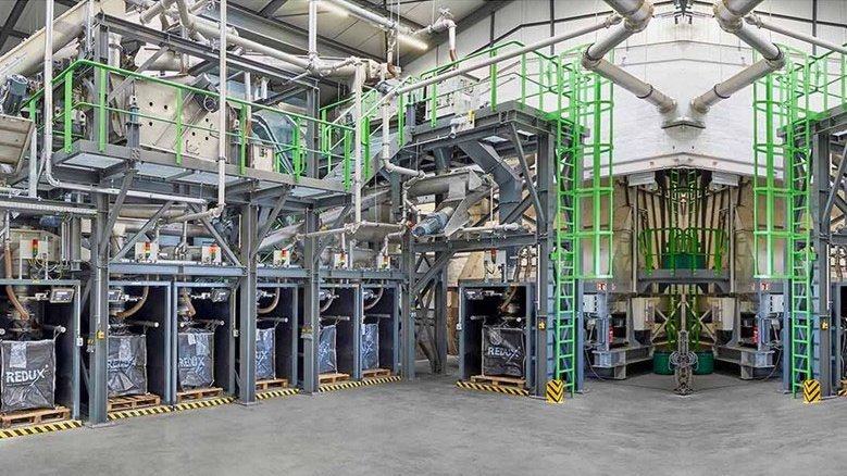 Anlage zum Batterierecycling bei der REDUX Recycling GmbH