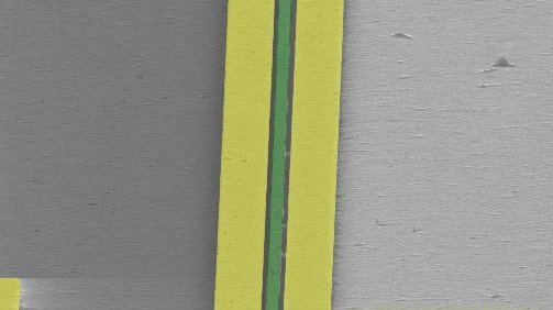 Freitragende Nanosaite