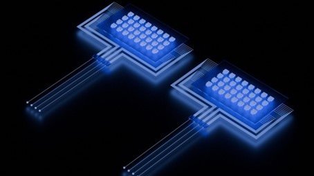 Einzelphotonen-Detektorchips 