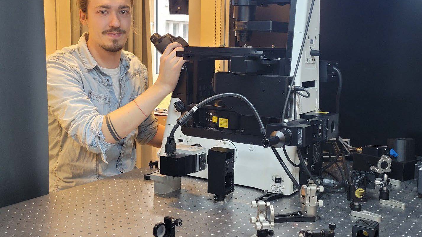 Forschung mittels Lasermikroskopie