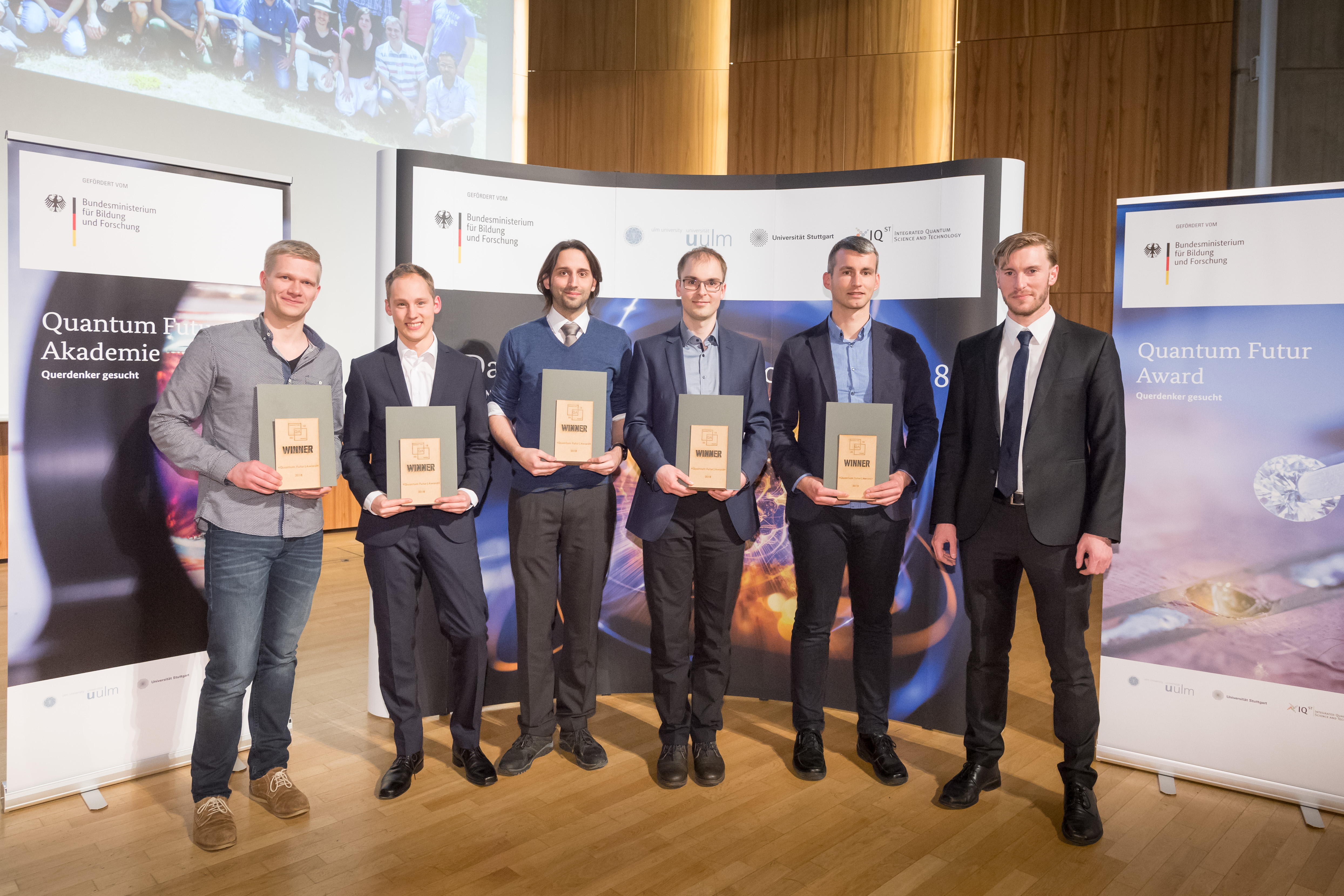 Quantensprung in eine neue Zeit: Erster Quantum Future Award verliehen