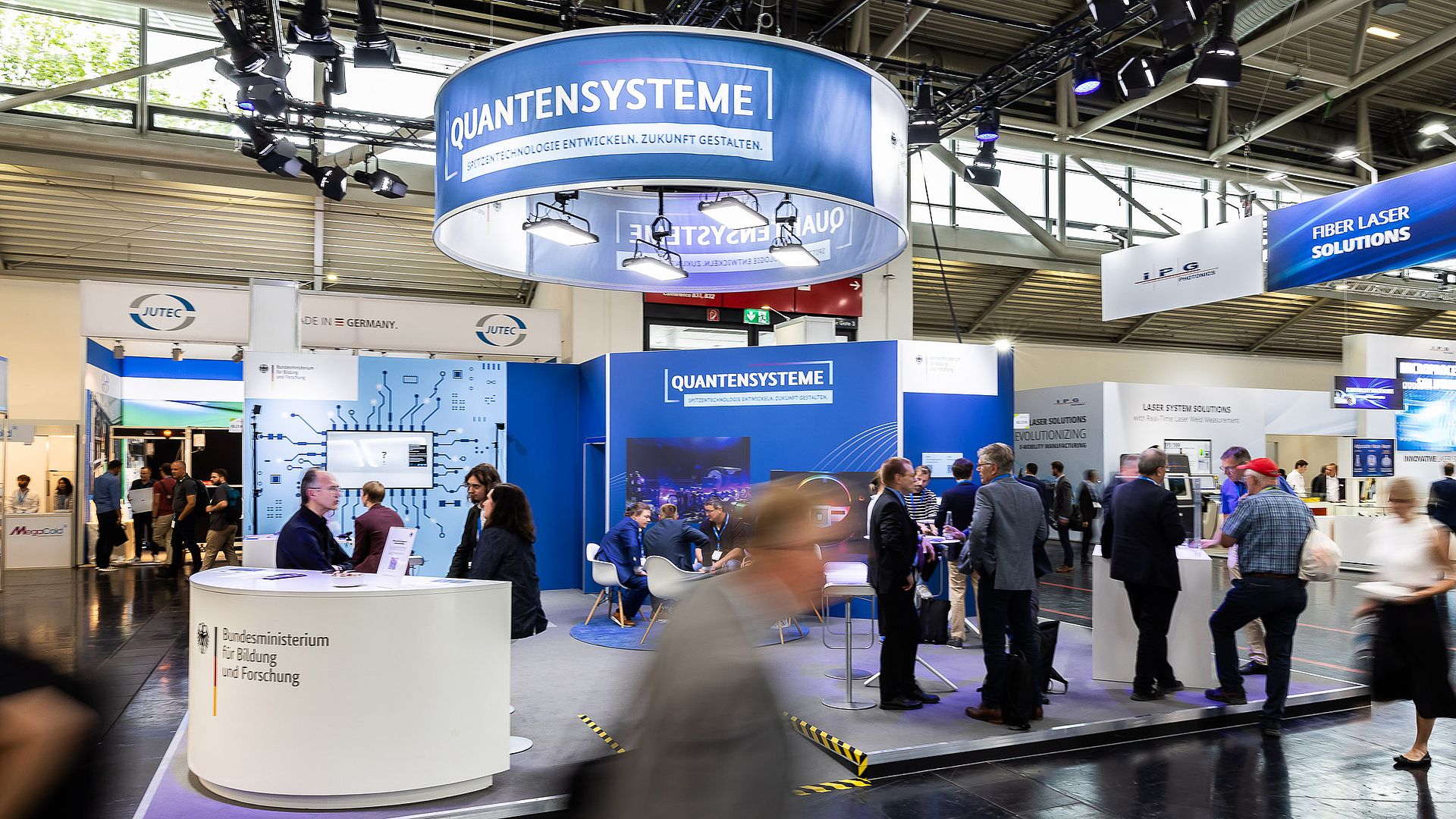 BMFTR mit vielseitigem Programm auf der World of Quantum